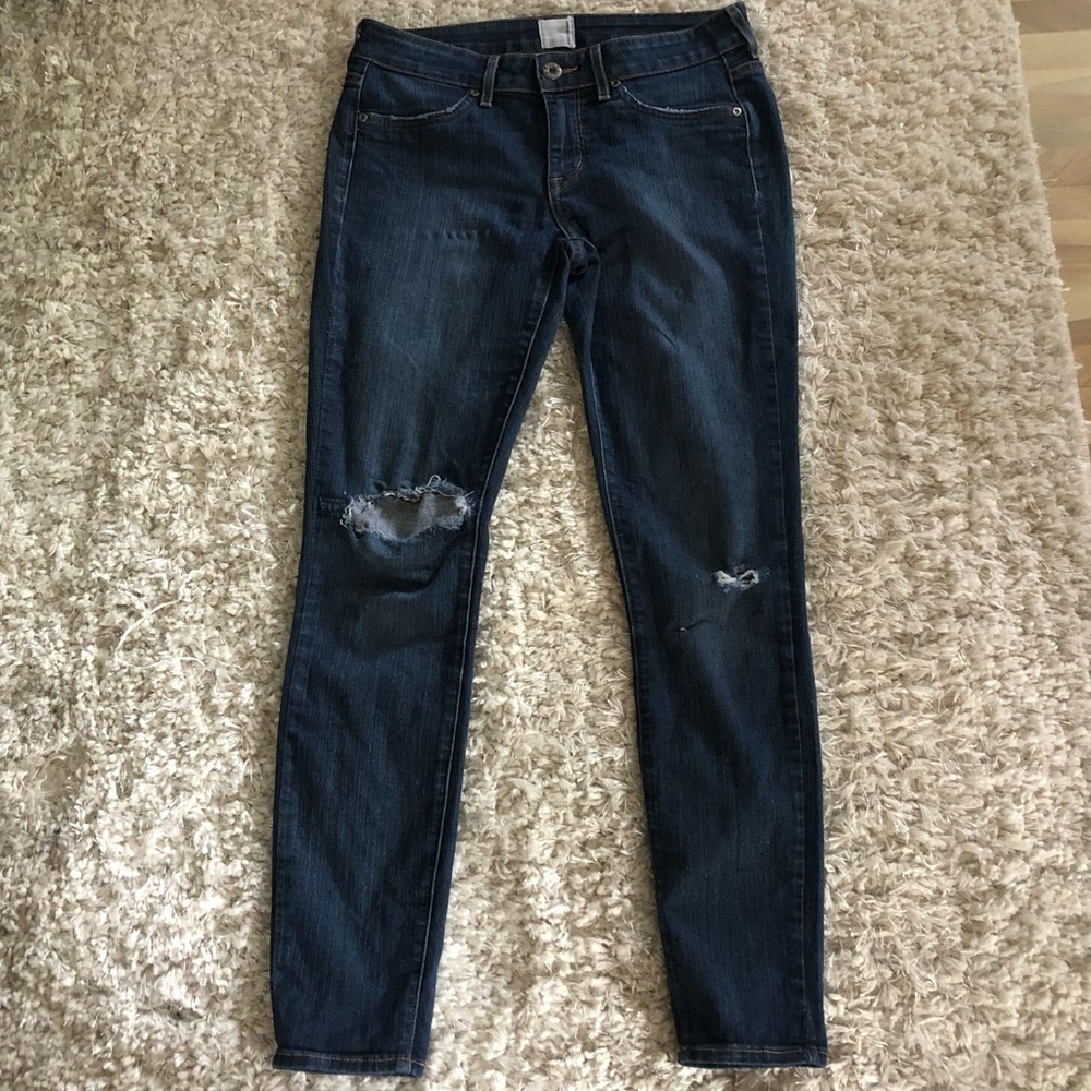 Rich & Skinny Marilyn Distressed Skinny Jeans, 27